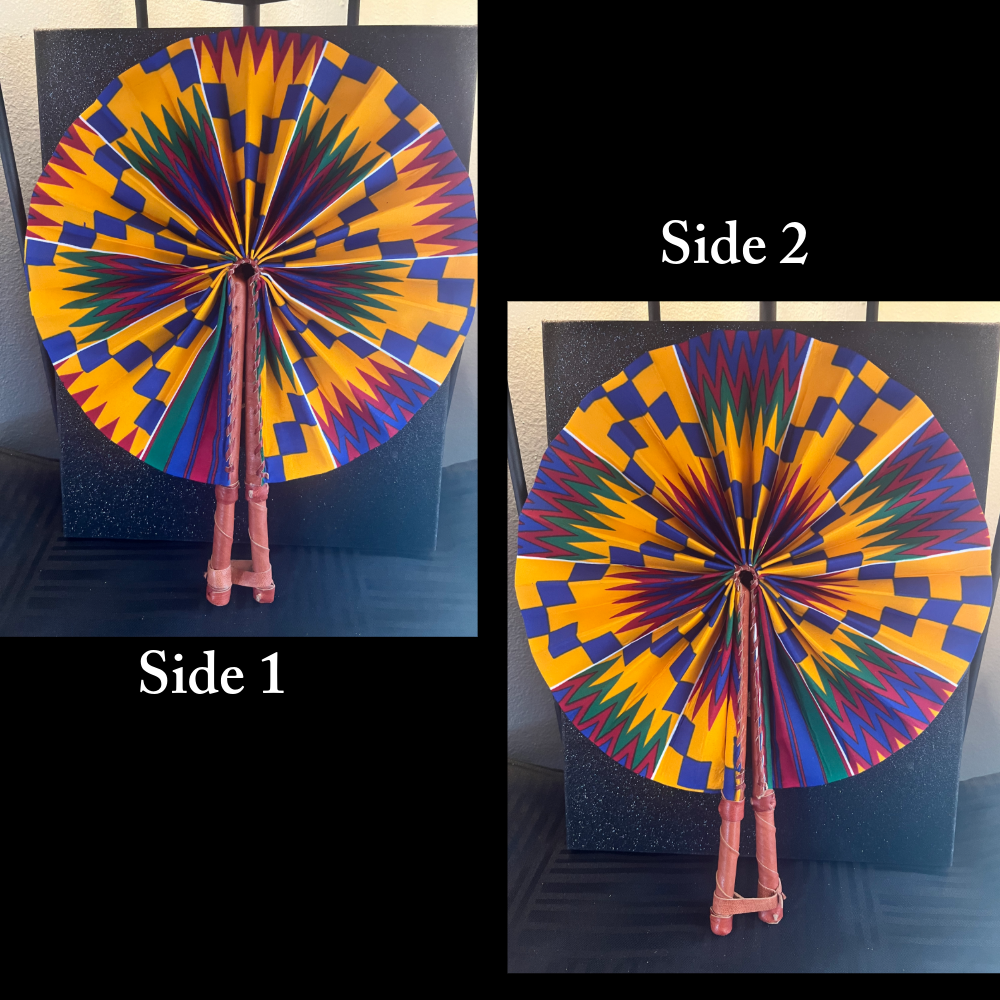 Afro Kitenge Themed Fans
