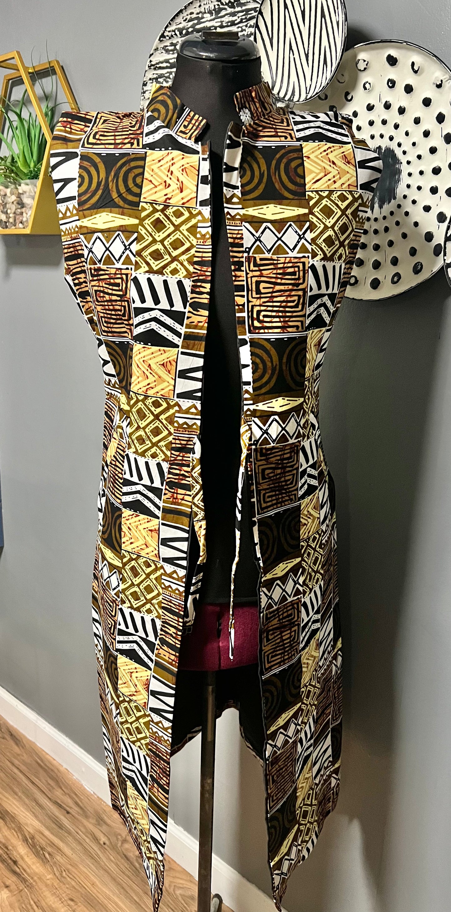 Kimono's/Dusters Sleeveless - Medium