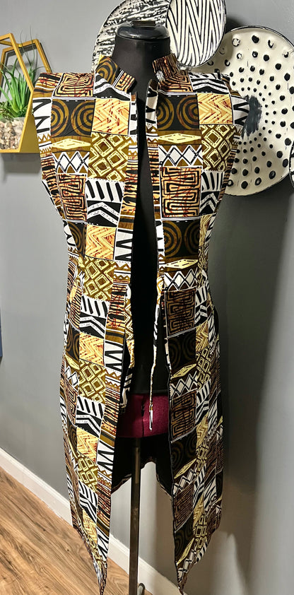 Kimono's/Dusters Sleeveless - Medium