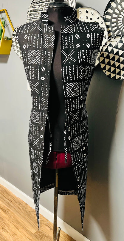 Kimono's/Dusters Sleeveless - Medium