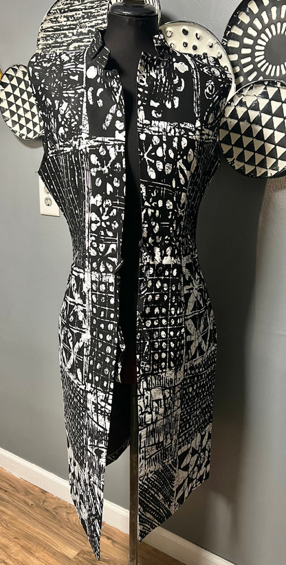 Kimono's/Dusters Sleeveless - Medium