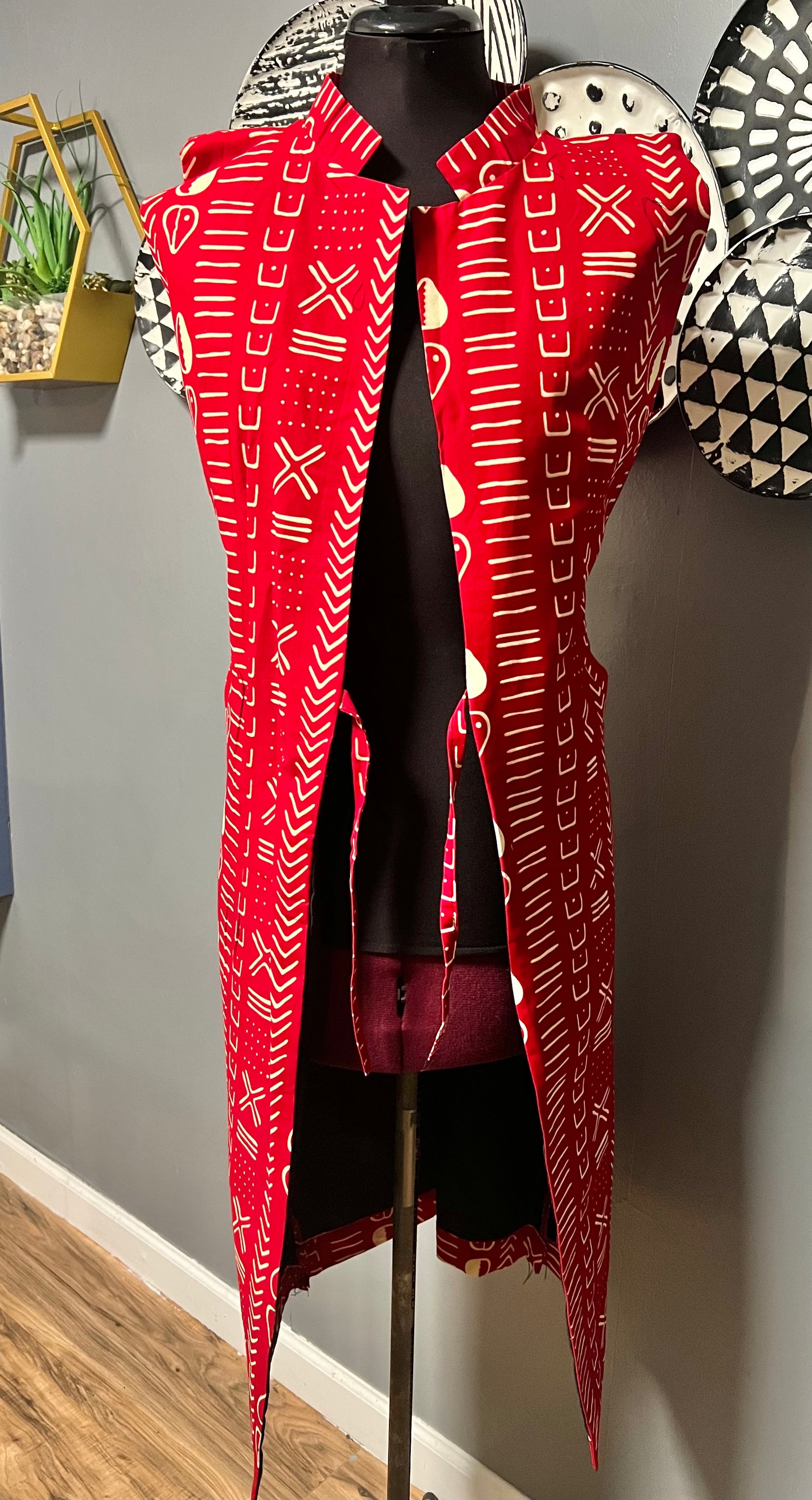 Kimono's/Dusters Sleeveless - Medium