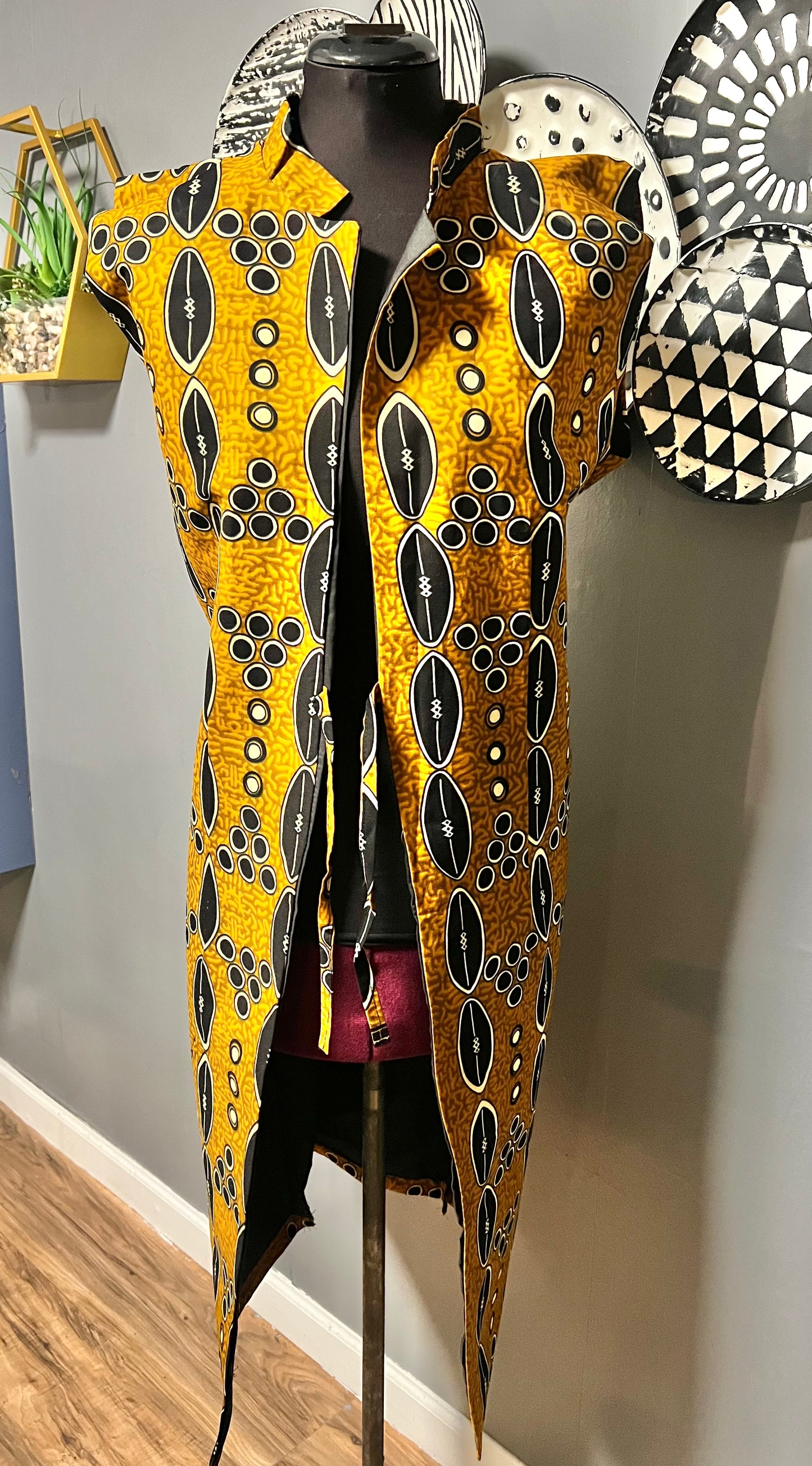 Kimono's/Dusters Sleeveless - XL Large
