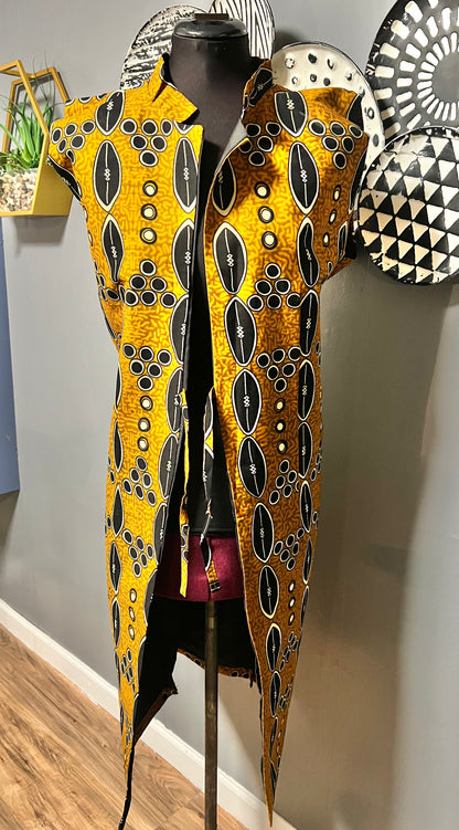 Kimono's/Dusters Sleeveless - XL Large