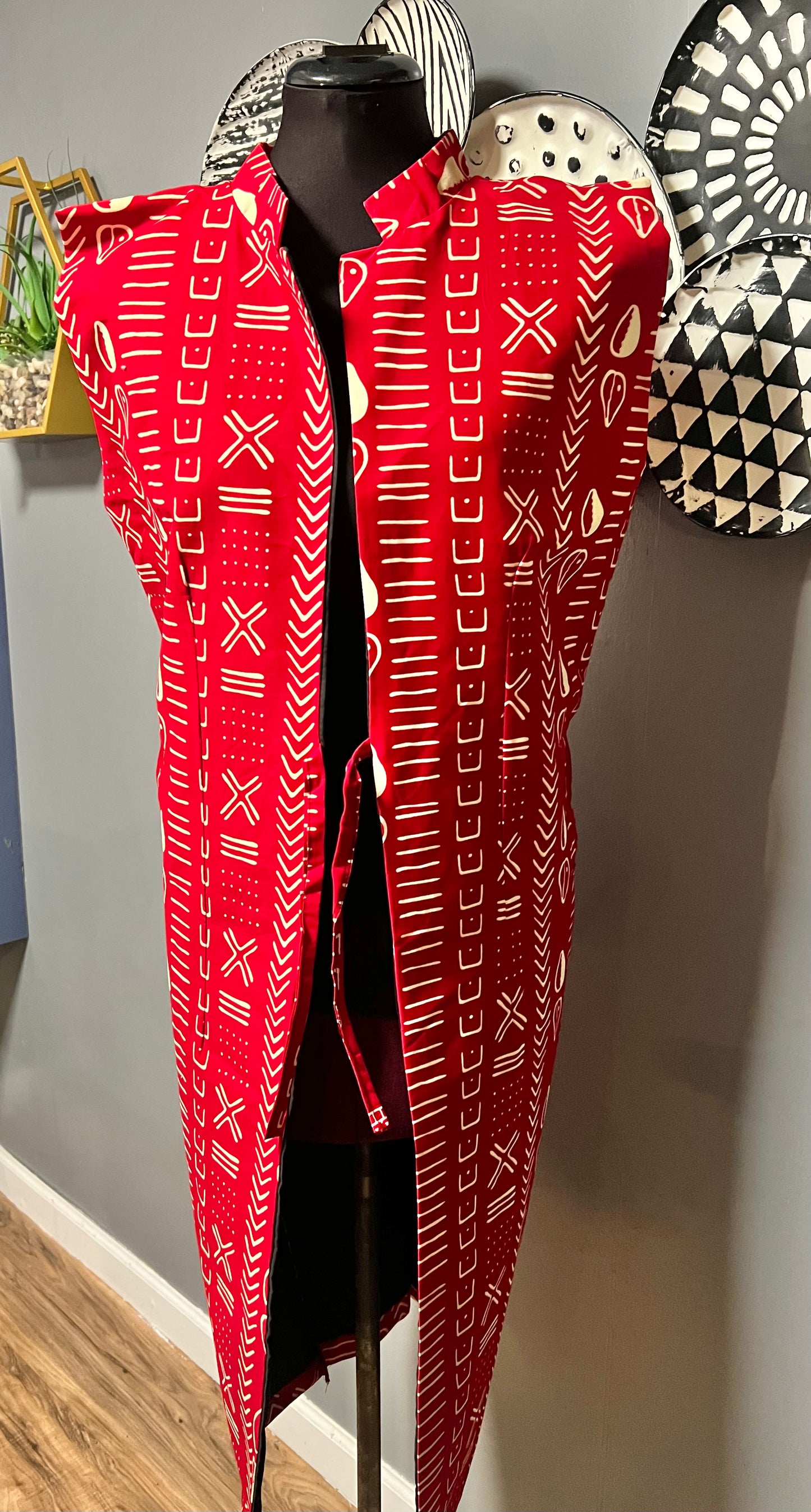 Kimono's/Dusters Sleeveless - XL Large