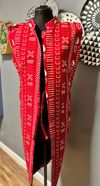 Kimono's/Dusters Sleeveless - XL Large