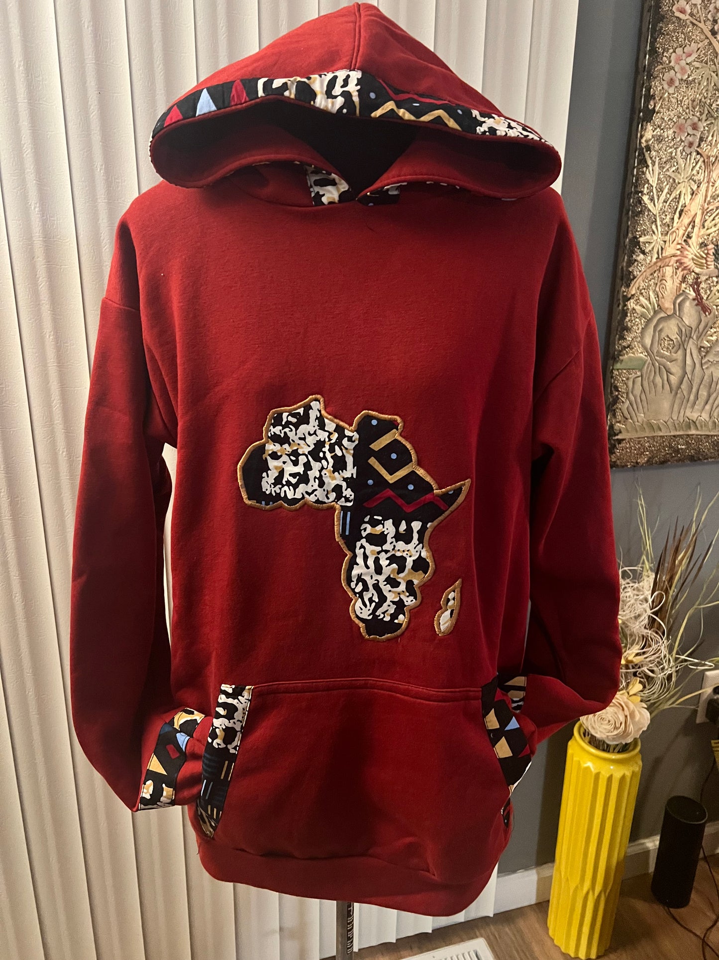 Ankara Hoodies - Large