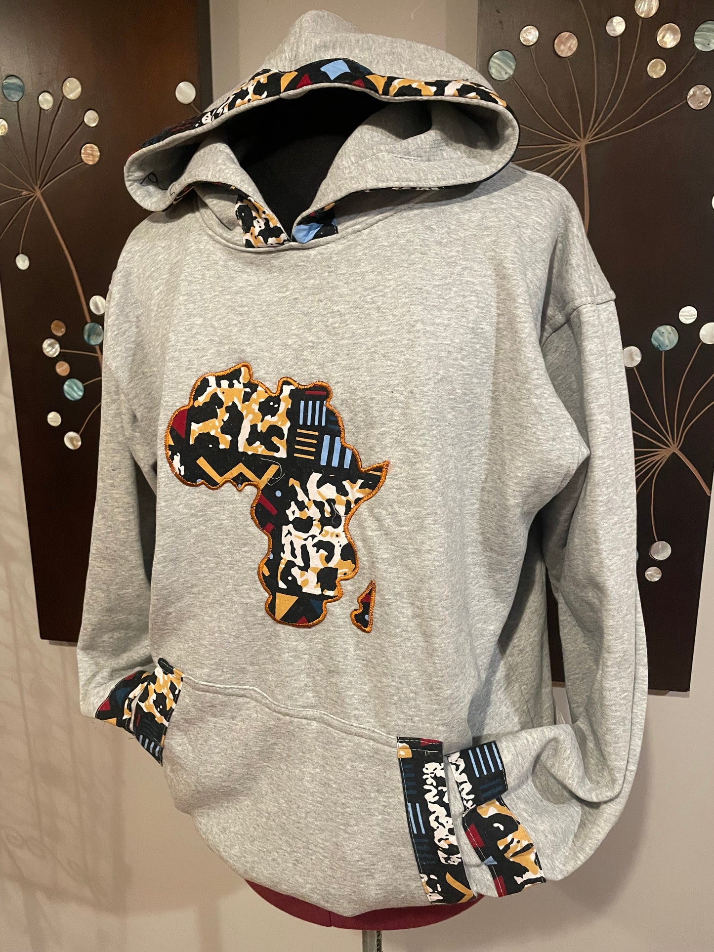 Ankara Hoodies - Large