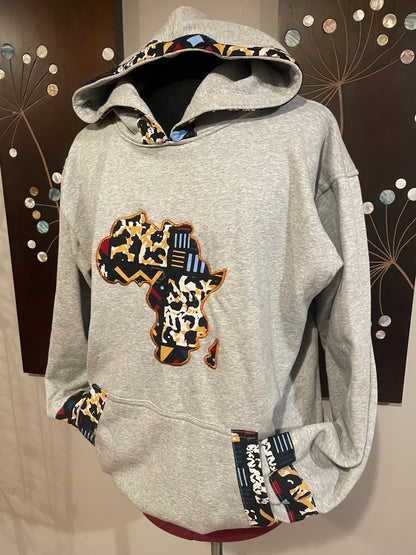 Ankara Hoodies - Large