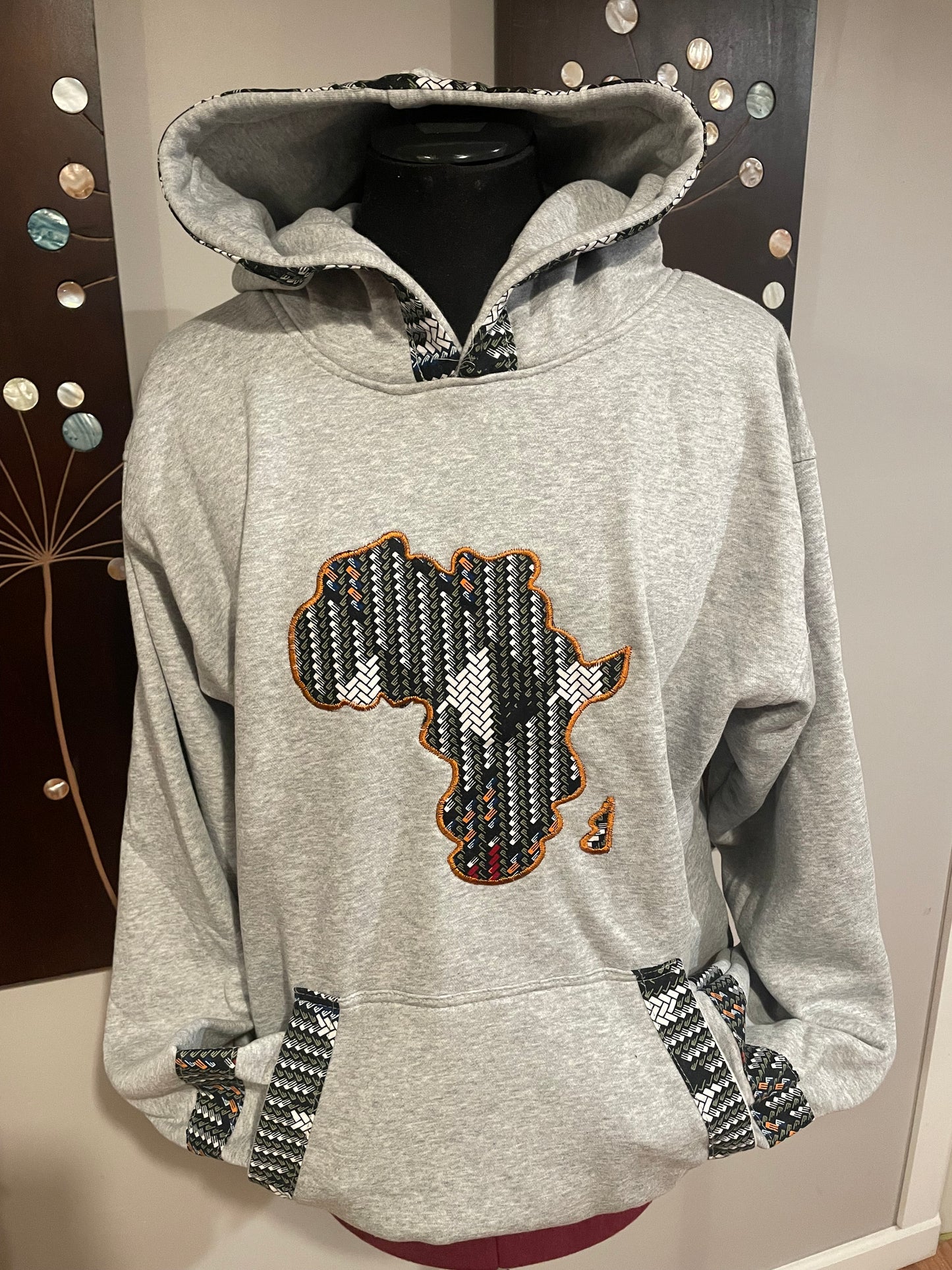 Ankara Hoodies - Large
