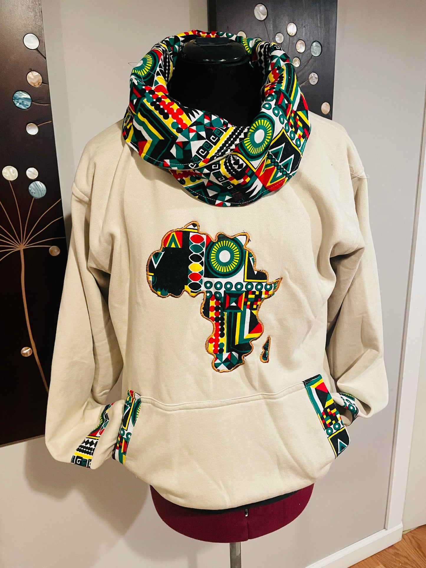 Ankara Hoodies - Medium
