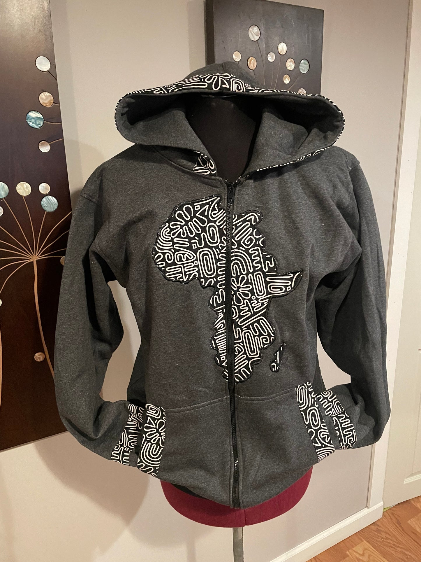 Ankara Hoodies - Medium